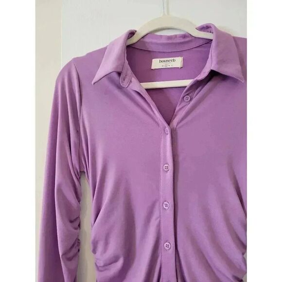 House of CB Martinique Mini Dress in Lilac S - Picture 6 of 8